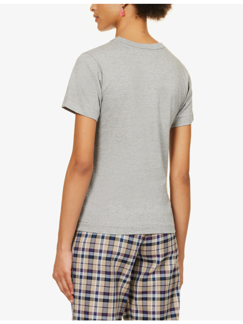 Reverse logo-print cotton-jersey T-shirt - 5