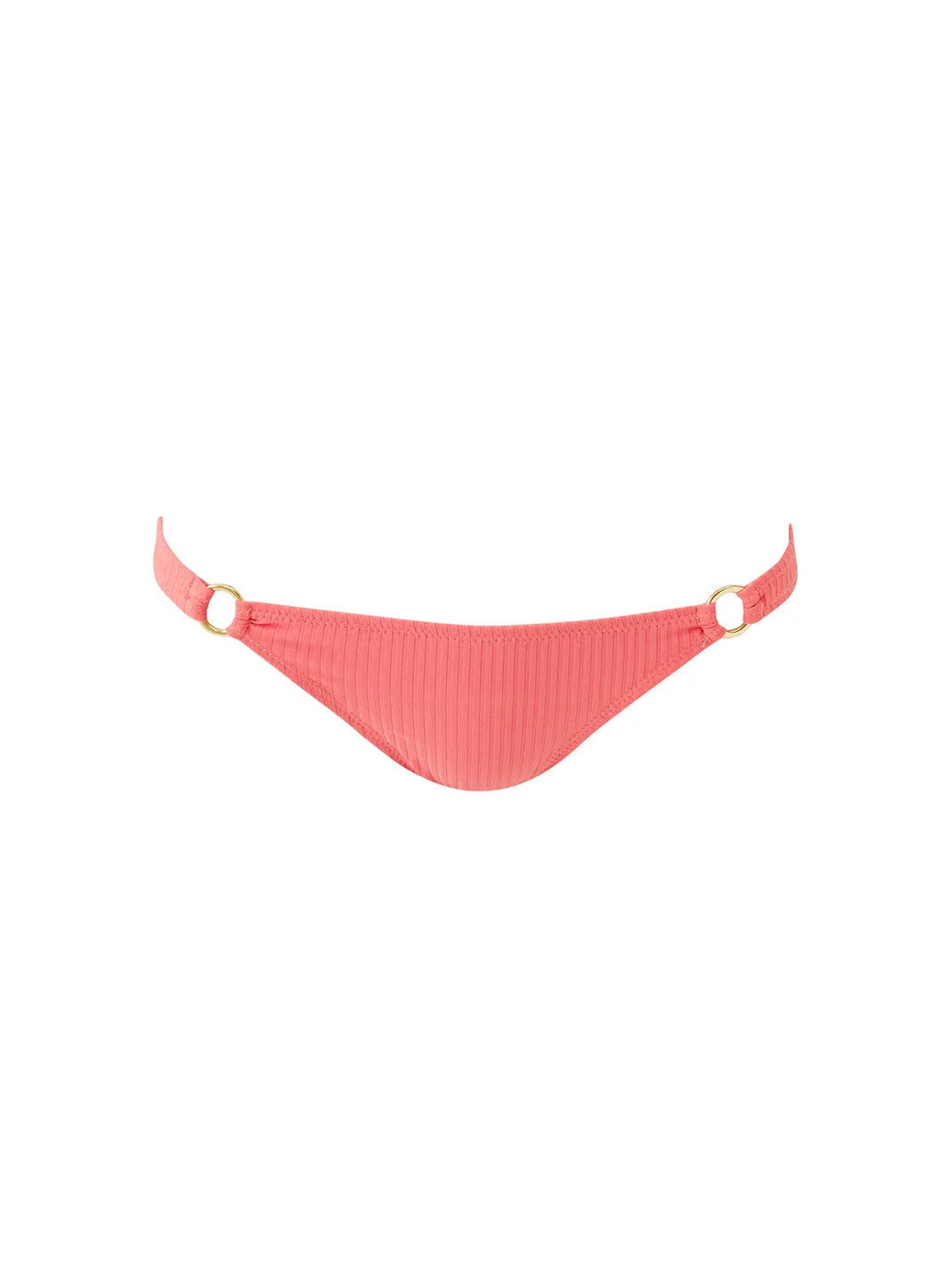MONTENEGRO APRICOT RIBBED BIKINI BOTTOM - 1