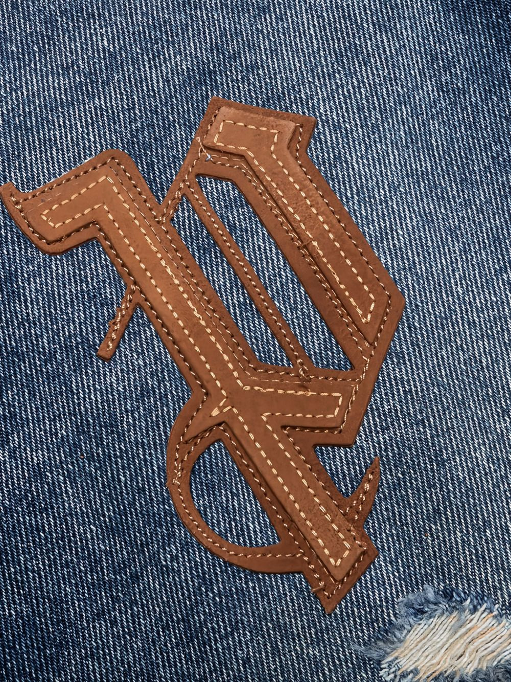 logo-patch jeans - 4