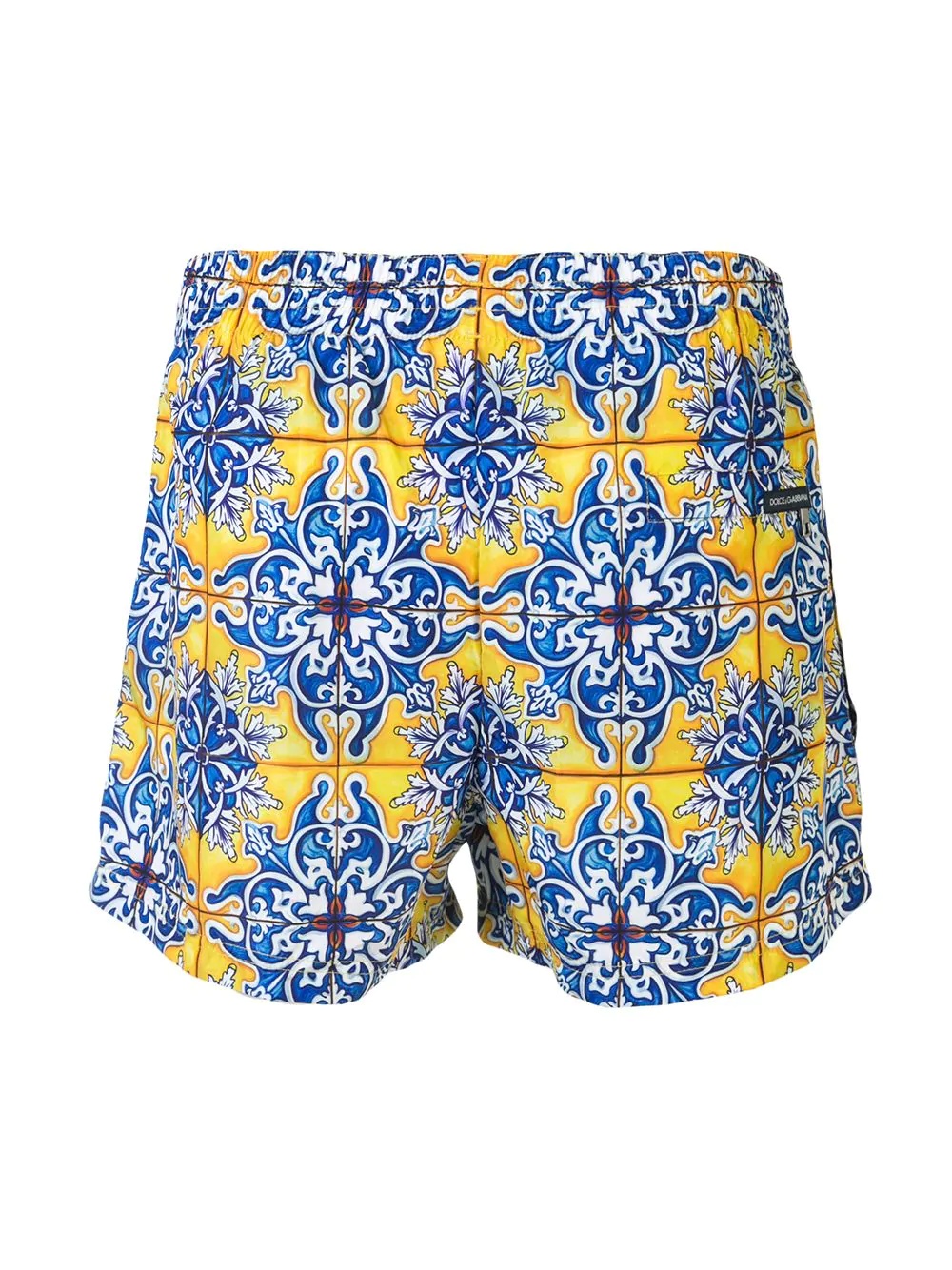 Maiolica print swim shorts - 2