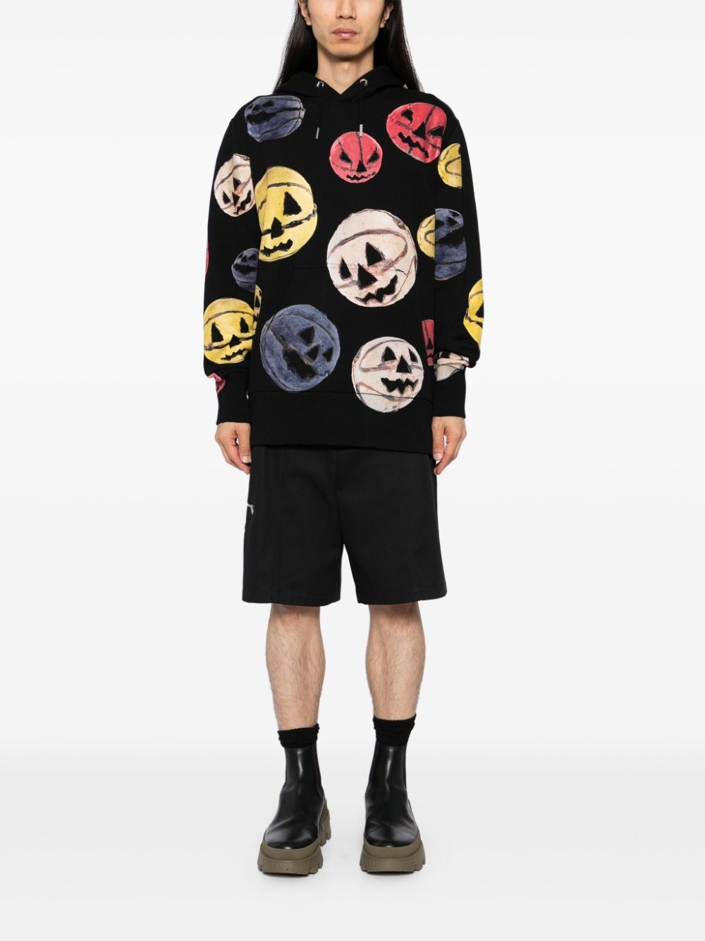 graphic-printed hoodie - 2