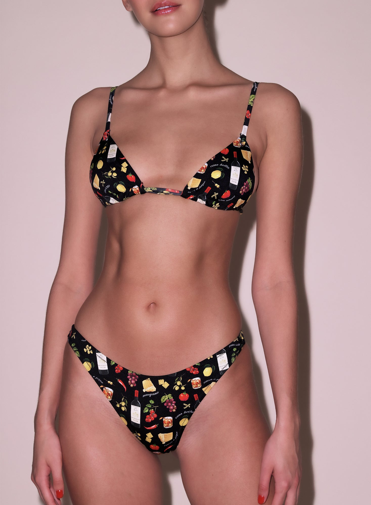 Grommet Triangle Bikini Top - 3
