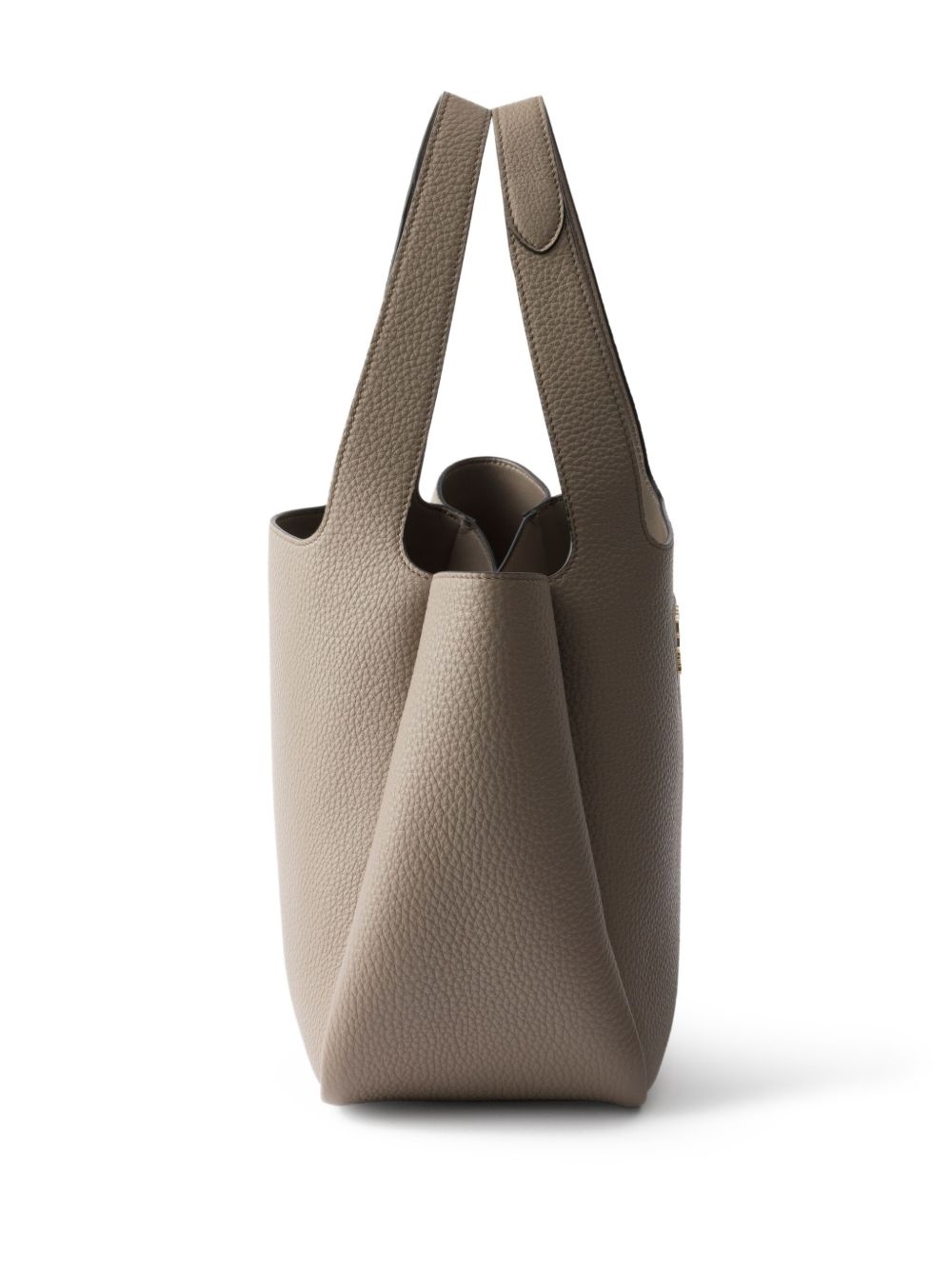small leather tote bag - 3
