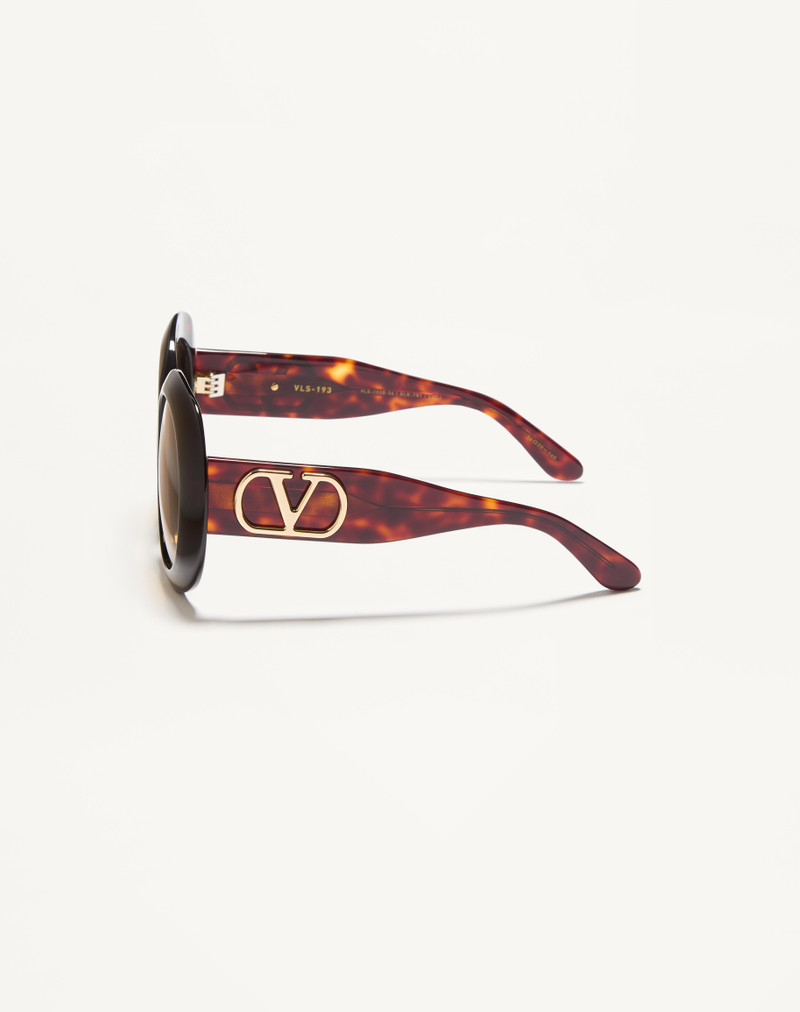 DRAMATIC ROUND 1960S ACETATE EYEWEAR 4