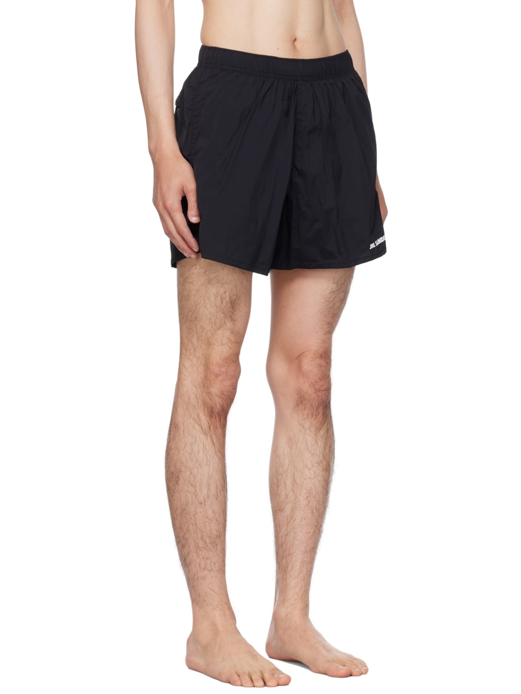 Black Printed Swim Shorts - 2