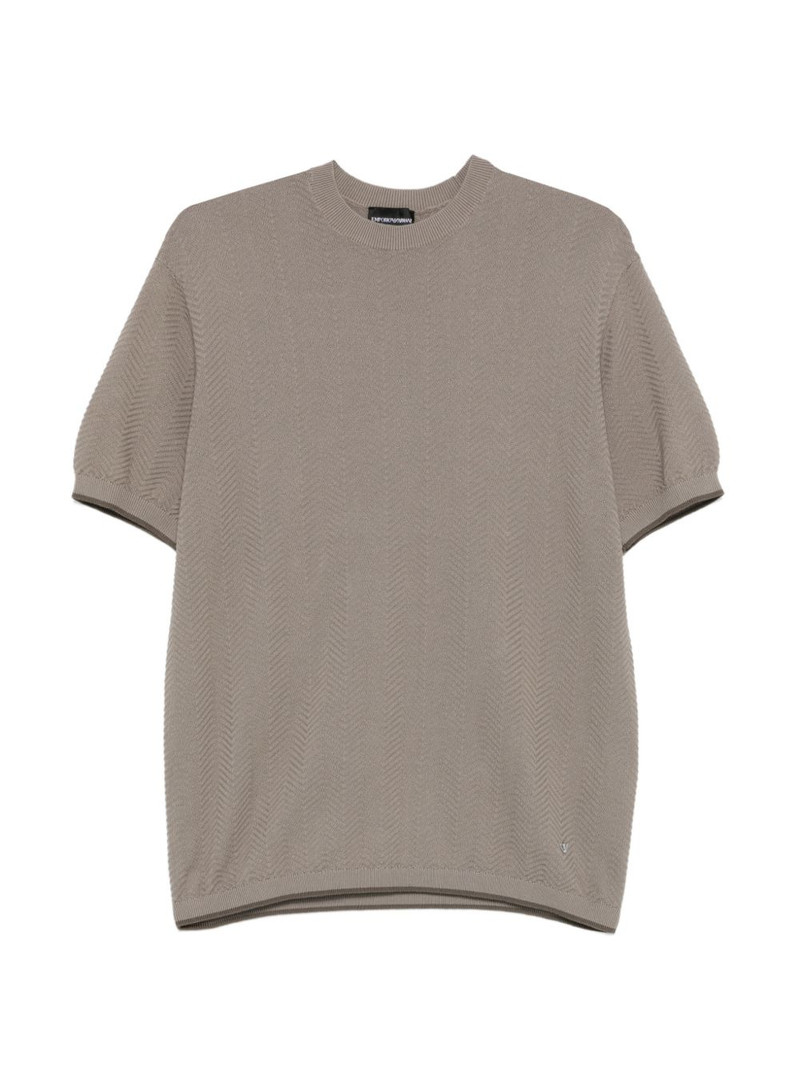 pattern short-sleeve T-shirt 1