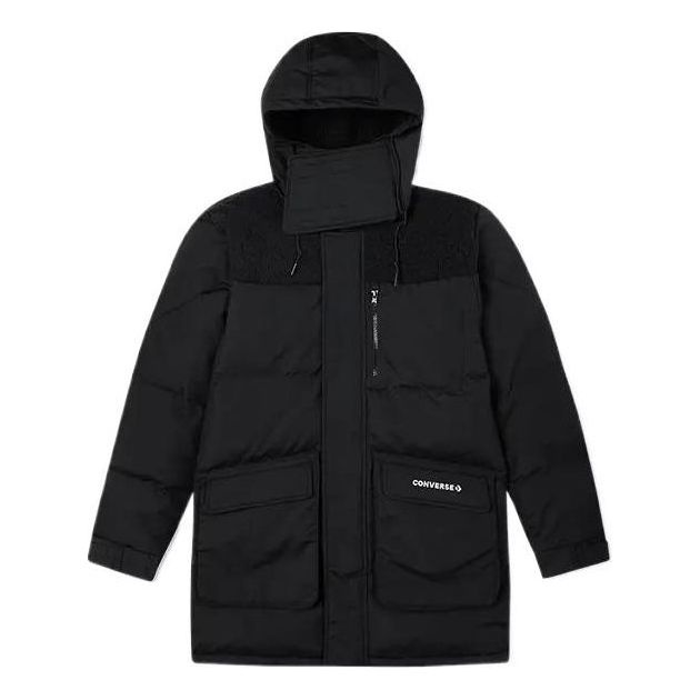 Converse Premium Mid Down Jacket 'Black' 10021971-A01 - 1