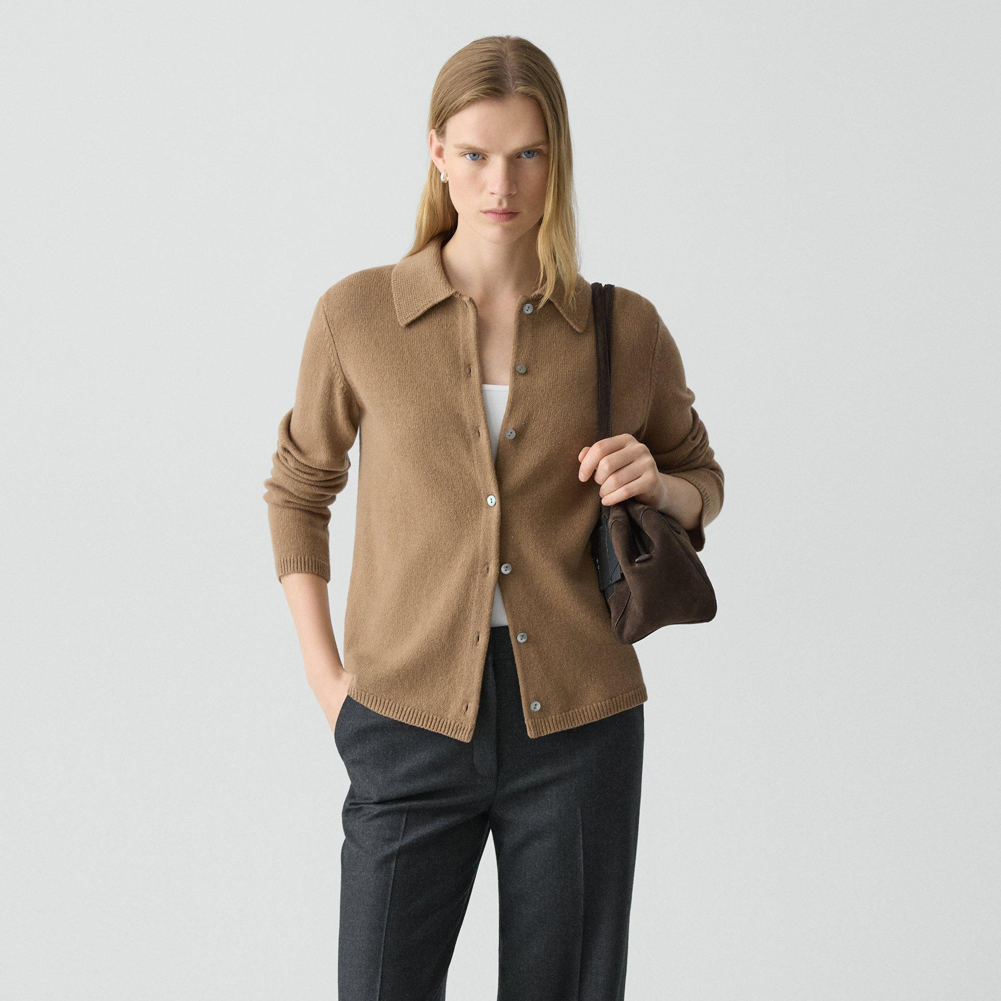Relaxed Shirt in Recycled Cashmere - 2
