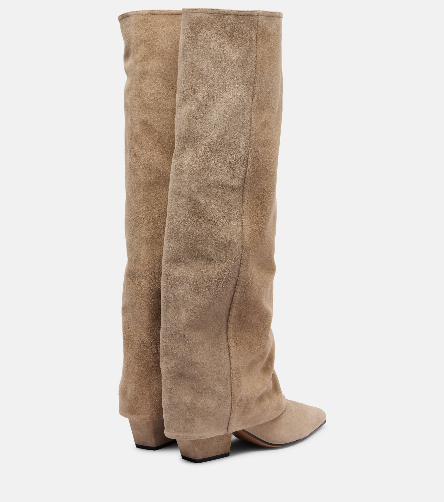 Jane 60 suede knee-high boots - 2