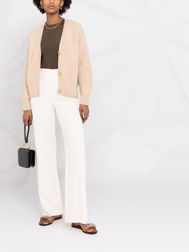 Allude button-up cashmere cardigan outlook