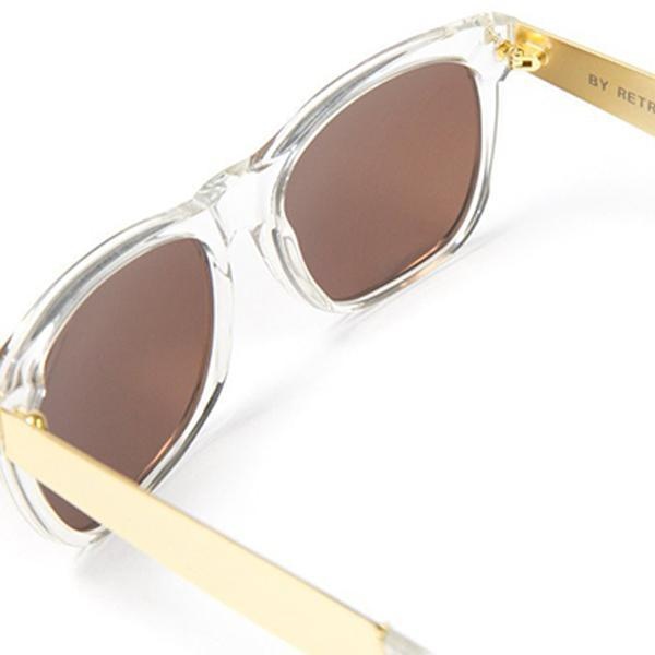 RETROSUPERFUTURE CLASSIC FRANCIS SUNGLASSES - CRYSTAL - 3