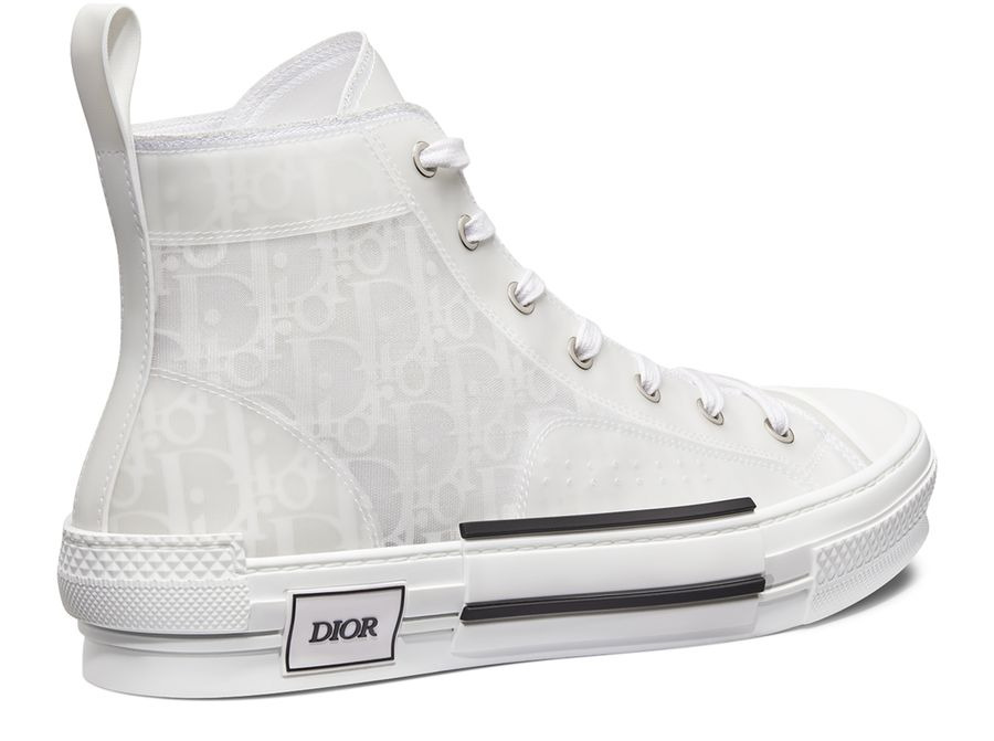 B23 Dior Oblique high-top sneakers - 4