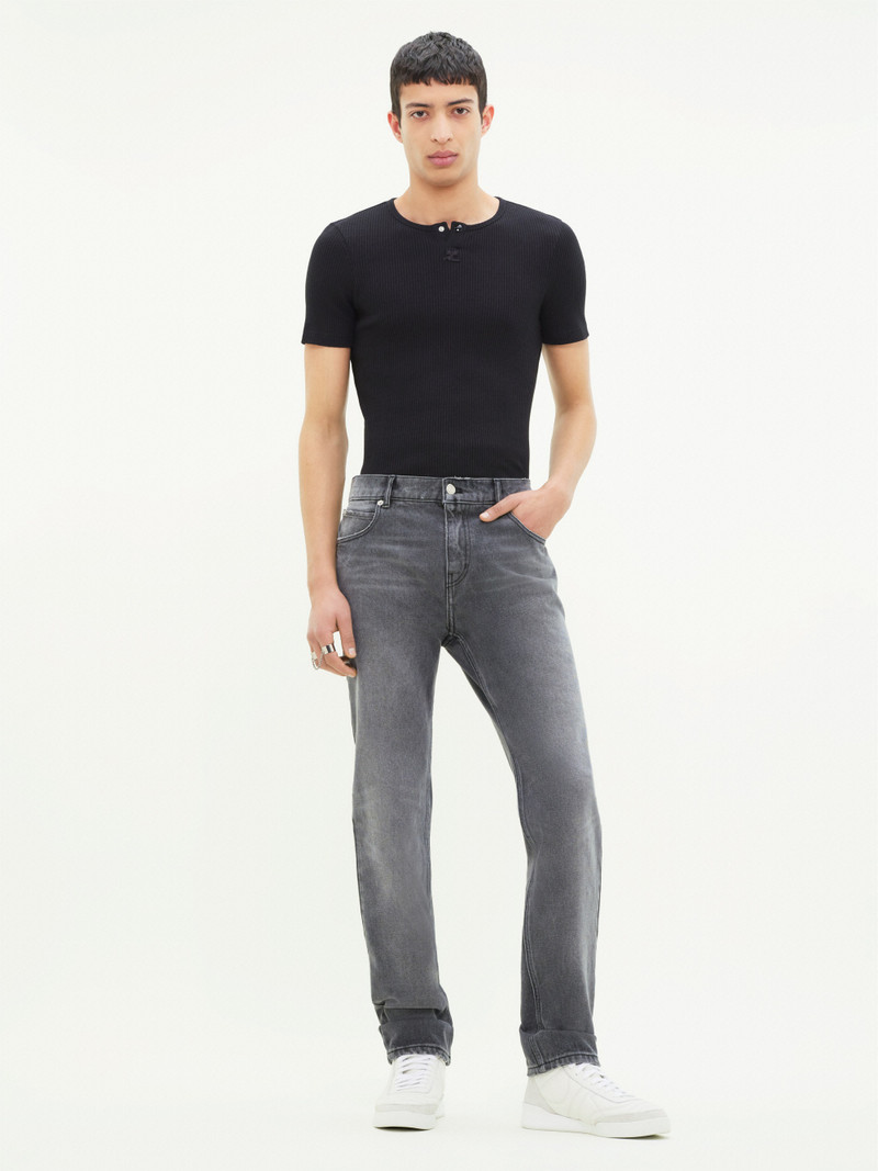courrèges 90'S RIB T-SHIRT outlook