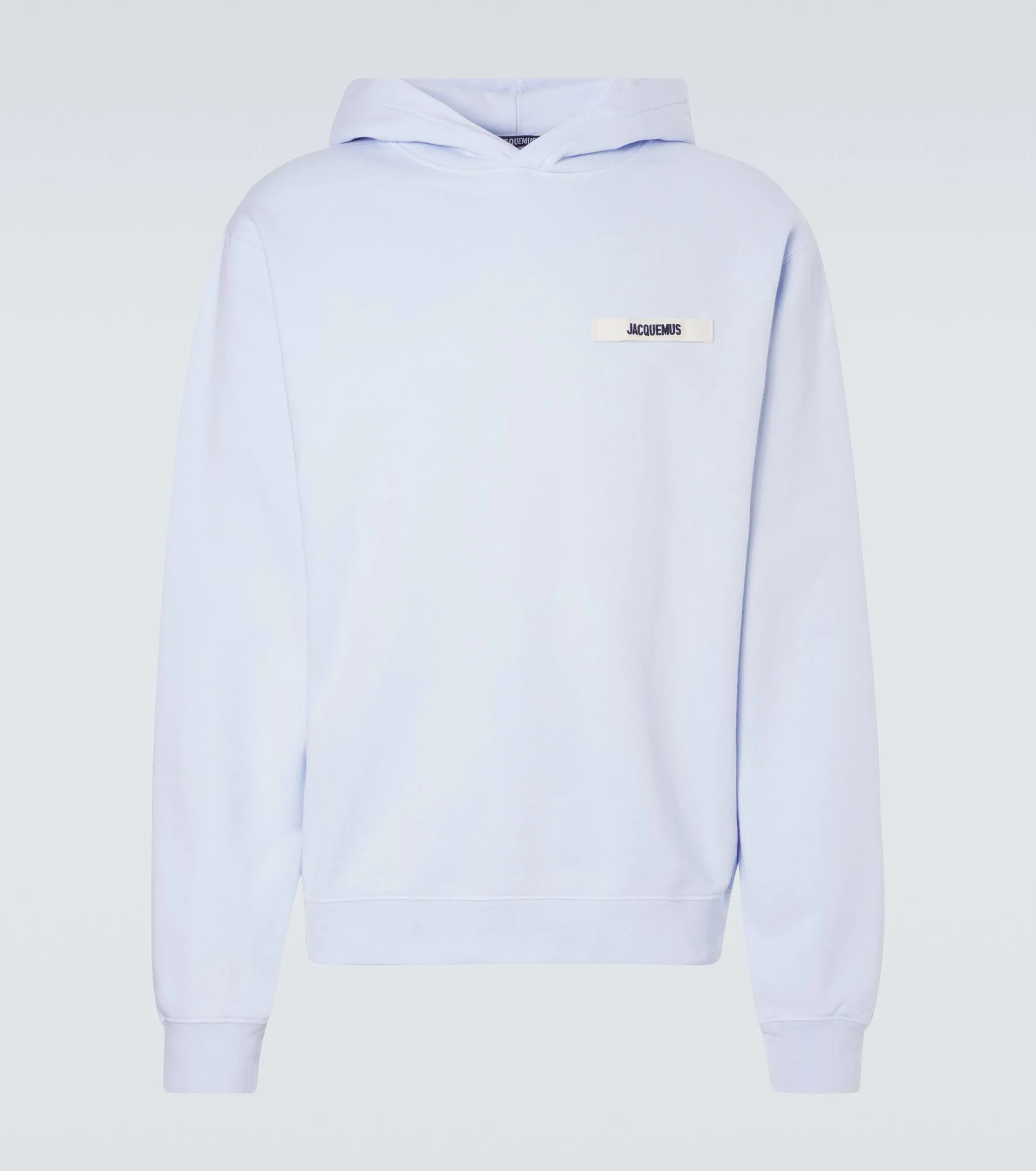 Gros Grain logo cotton hoodie - 1