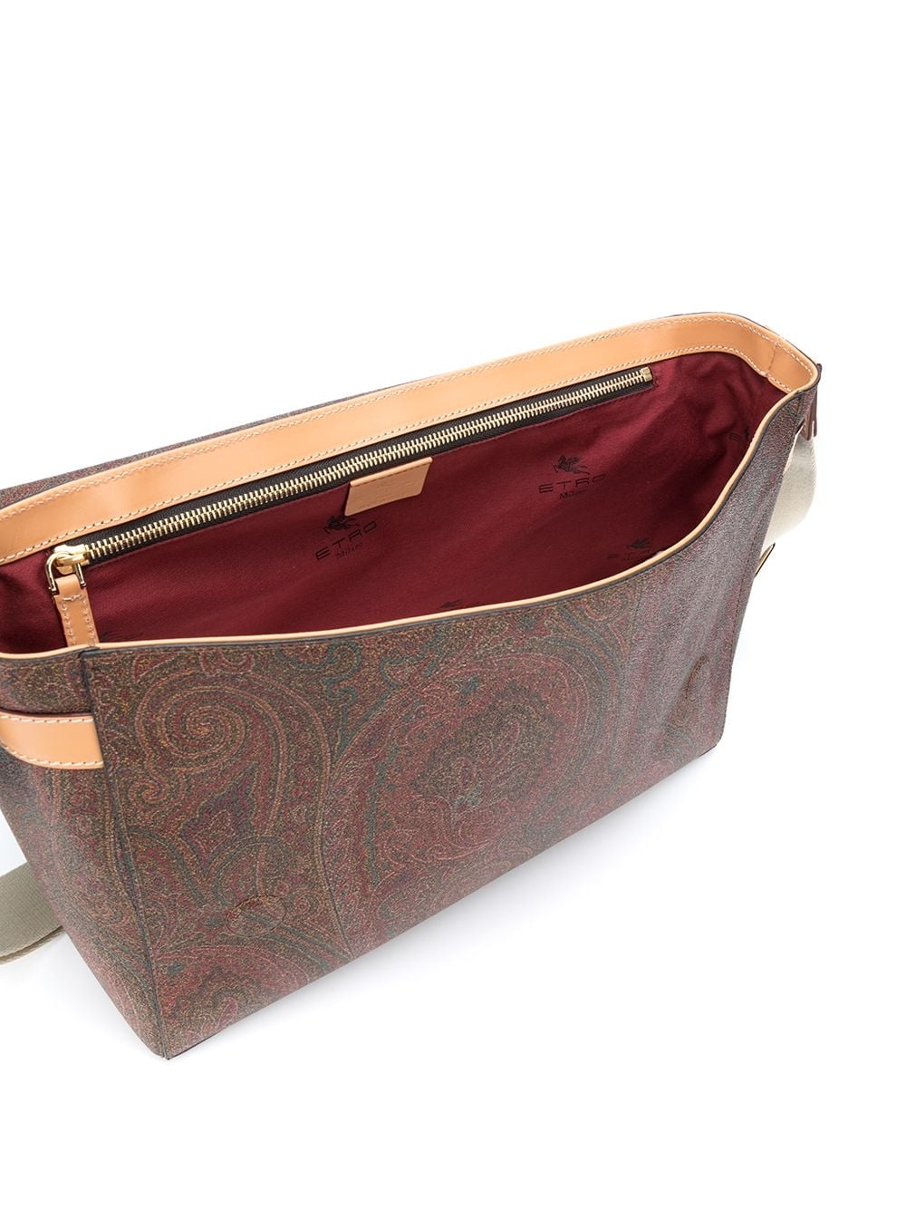 paisley-print crossbody bag - 5