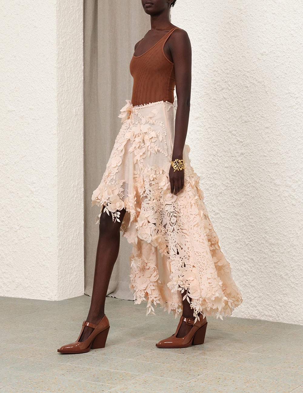 NATURA LASERCUT SKIRT - 3