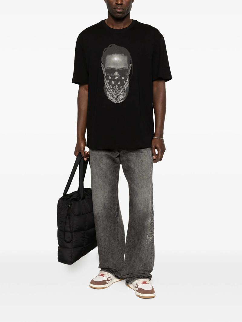 ih nom uh nit Ih Nom Uh Nit Mask-print T-shirt outlook
