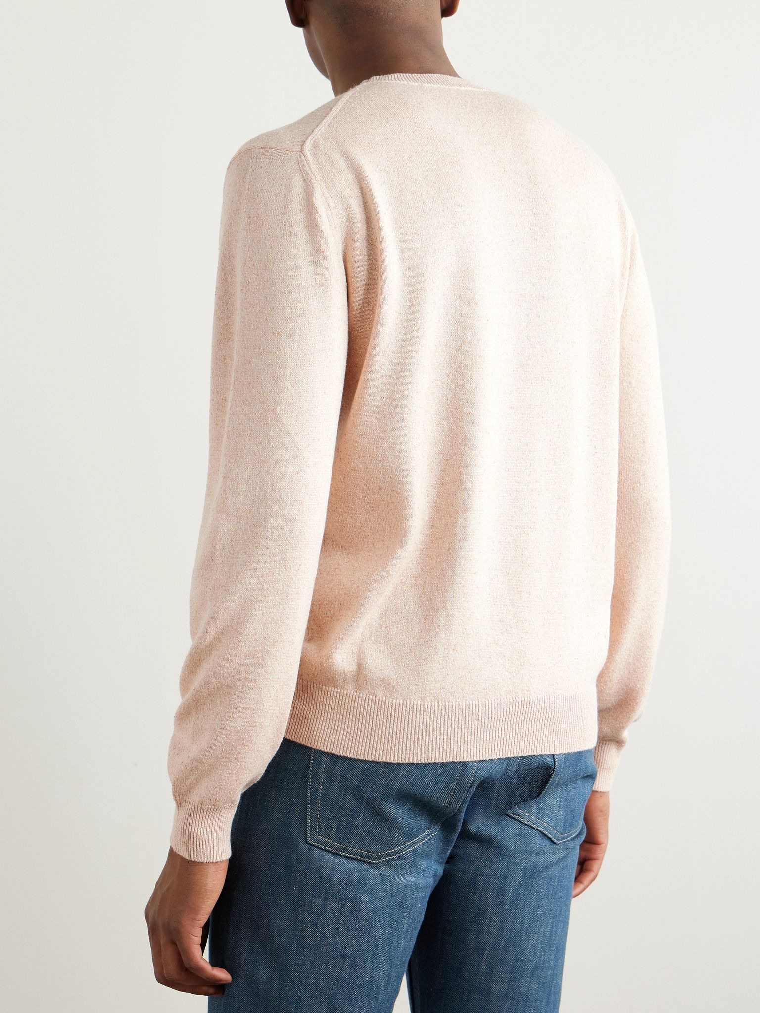 Colonno Silk Sweater Pink - 3