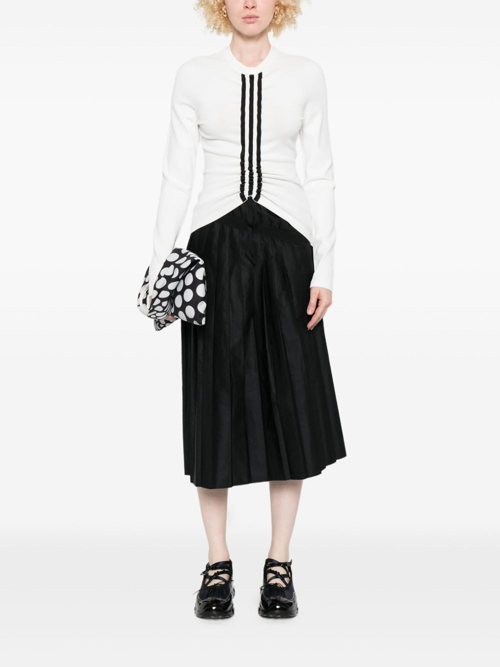 stripe-detail long-sleeve T-shirt - 2