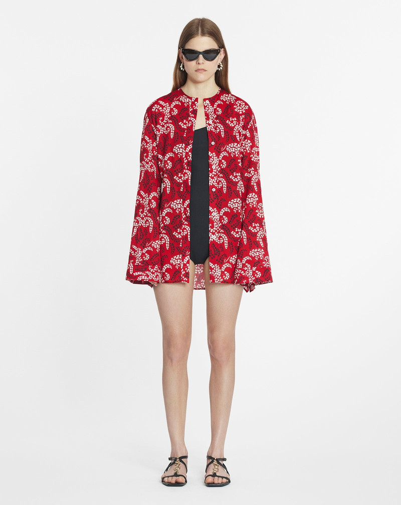Lanvin PRINTED SHIRT IN COTTON VOILE outlook