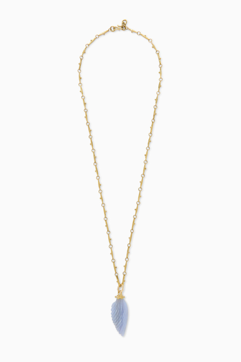 Large Wing Charm Necklace 1