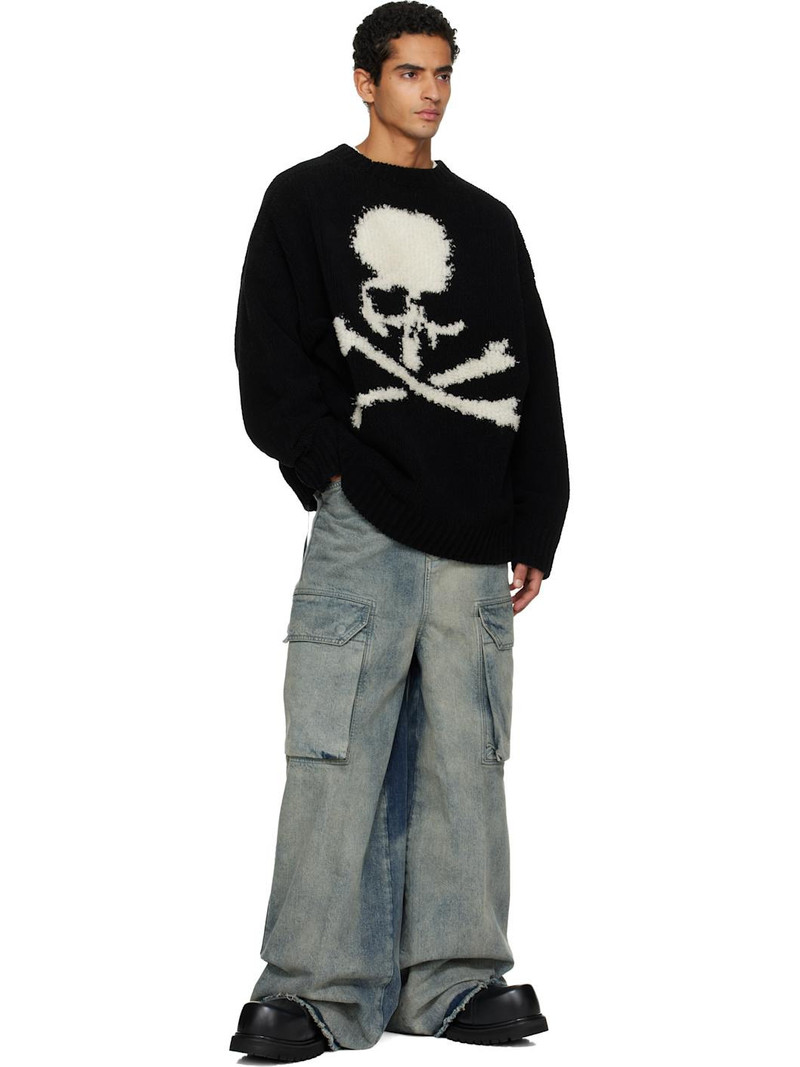 mastermind JAPAN Black Cashmere Sweater outlook