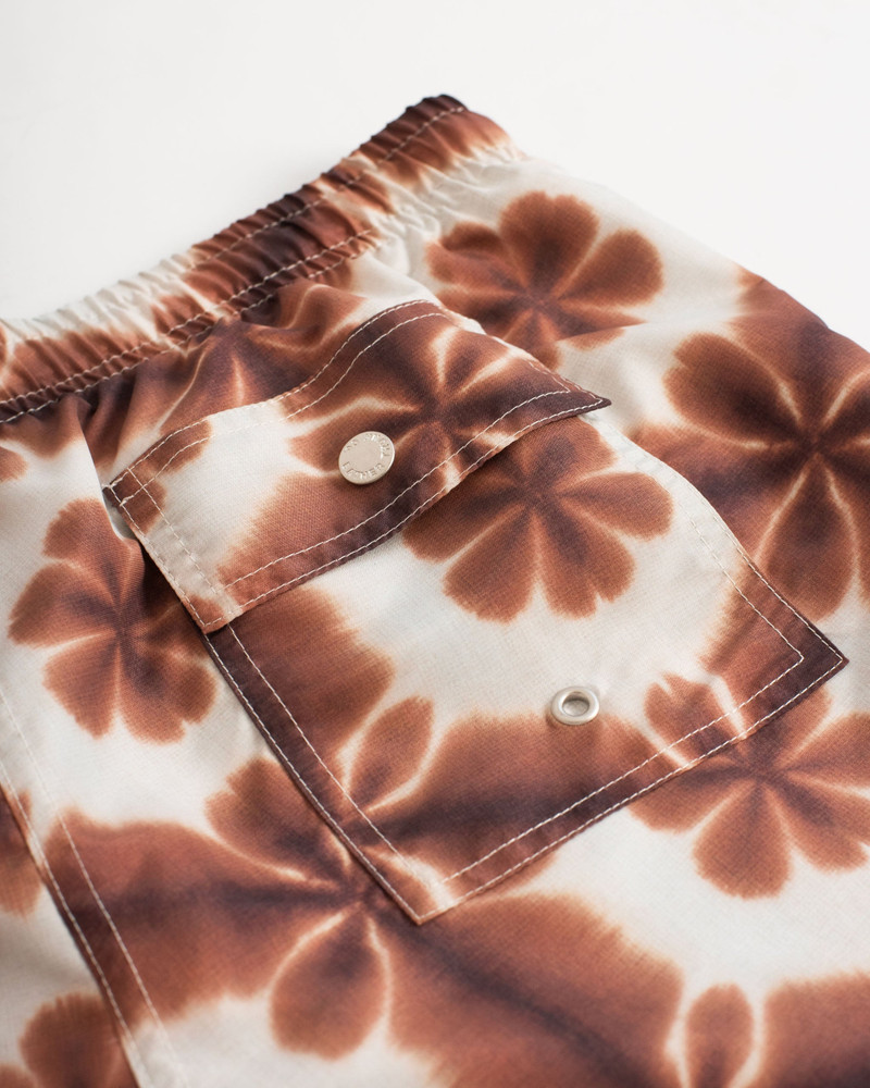 Cocoa Garden Shibori Swim Trunk 3