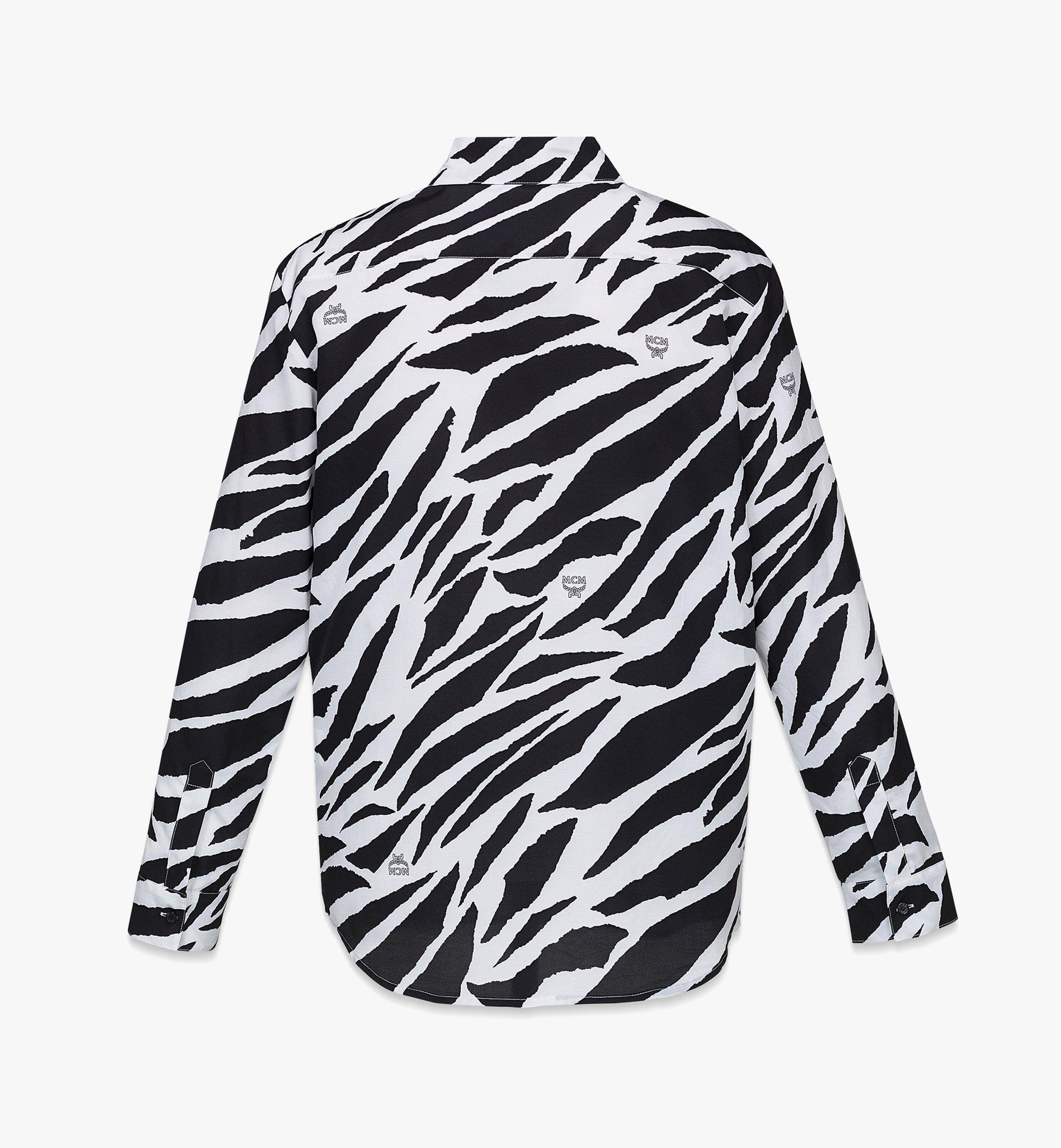 Men’s Meta Safari Zebra Print Shirt - 3
