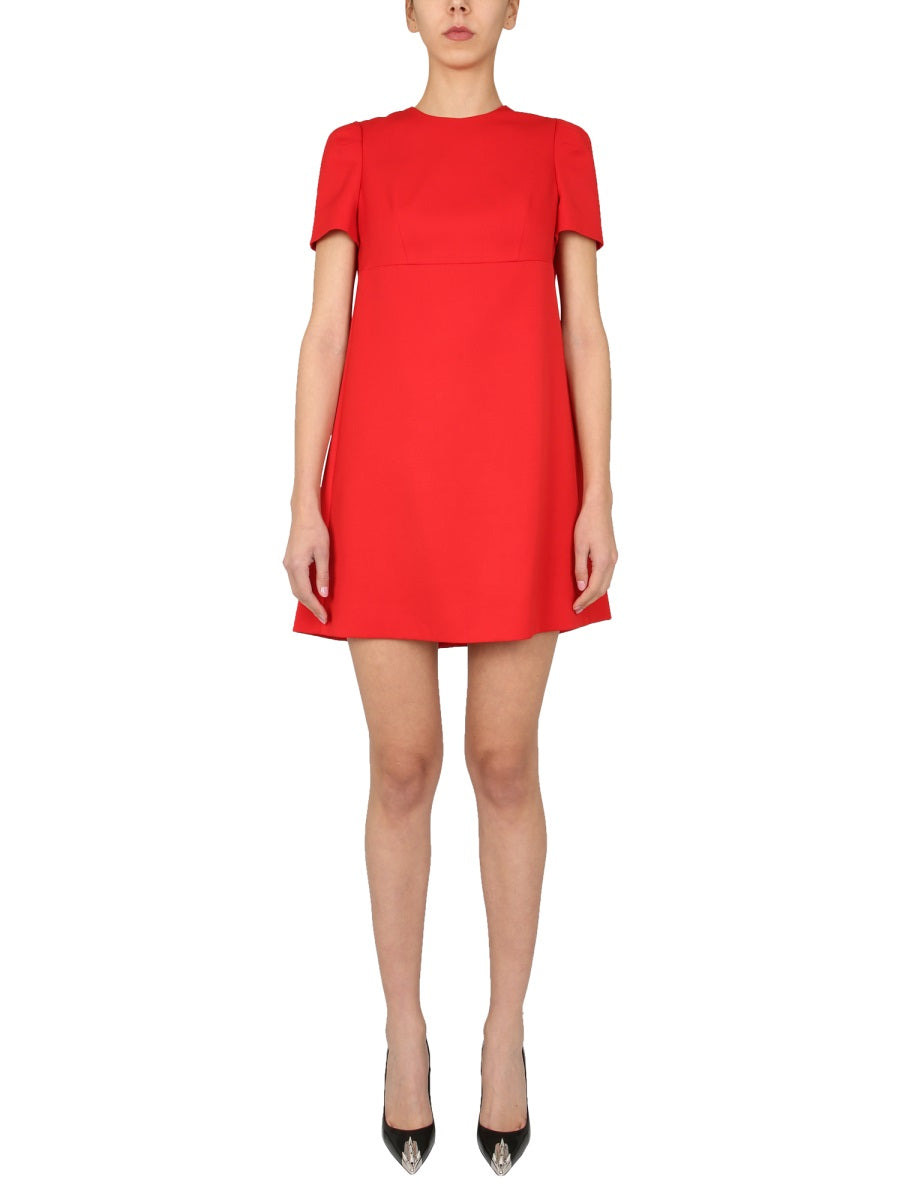 Alexander Mcqueen Women Dress With Cape - 2
