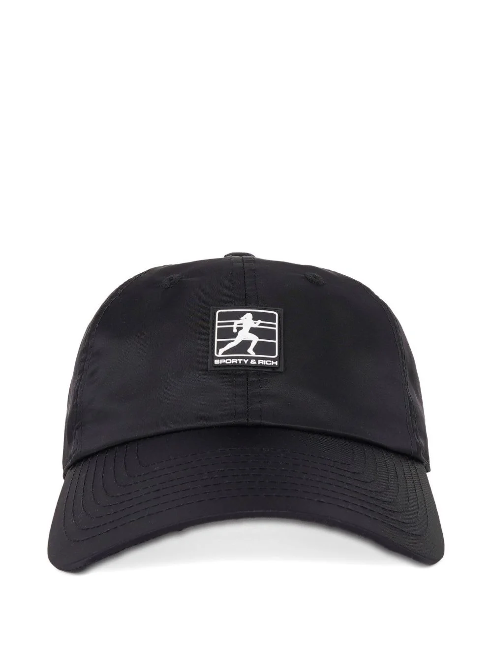 logo-patch baseball cap - 1