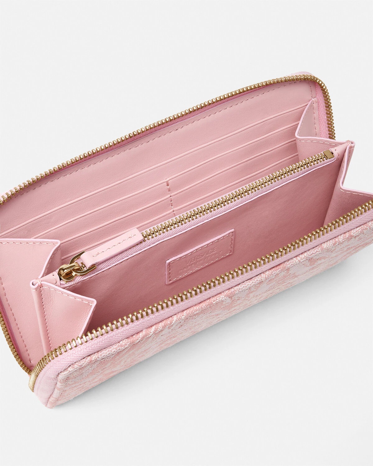 Barocco Jacquard Long Wallet - 2