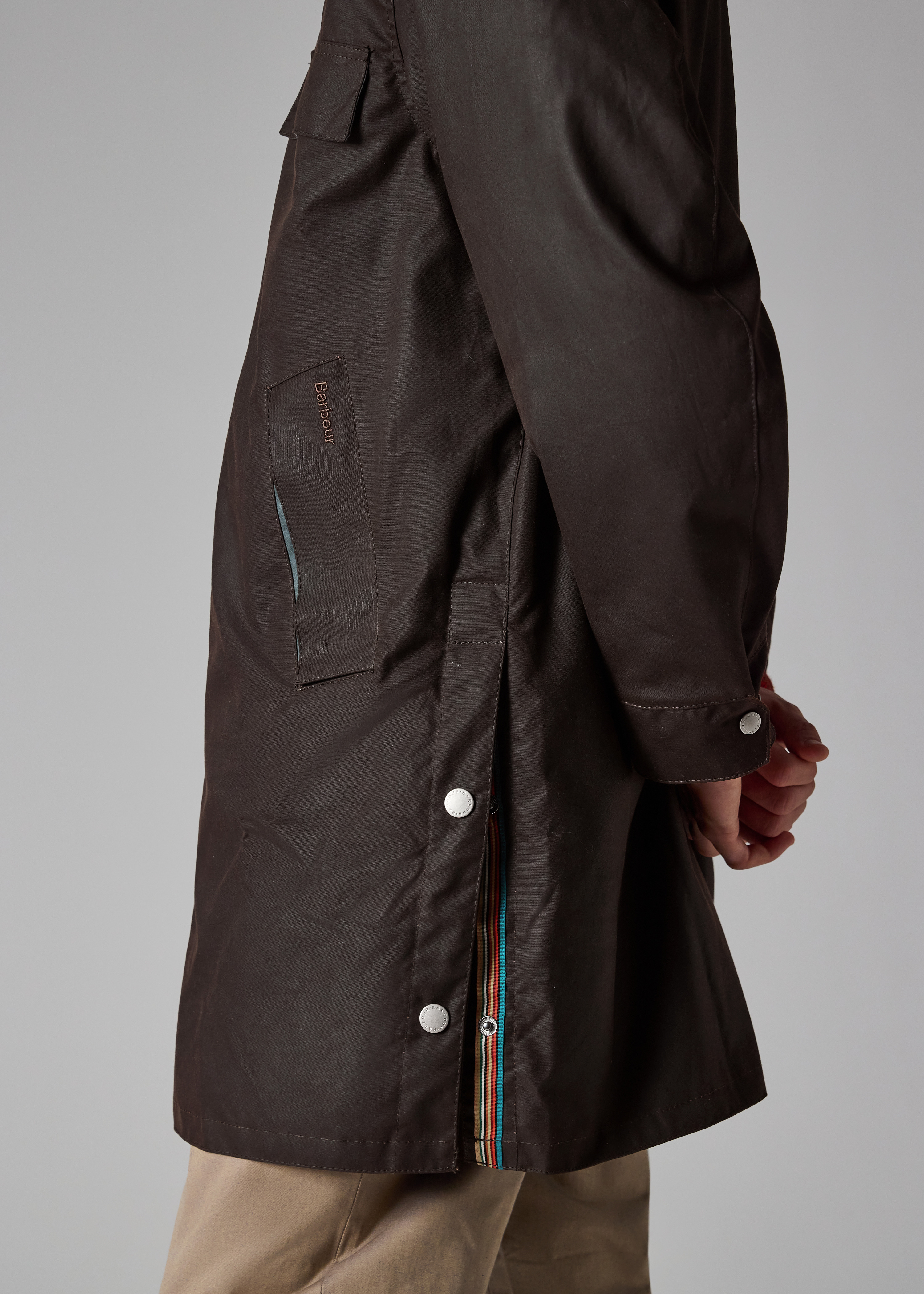 Paul Smith loves Barbour - Rustic Beeston Wax Jacket - 8