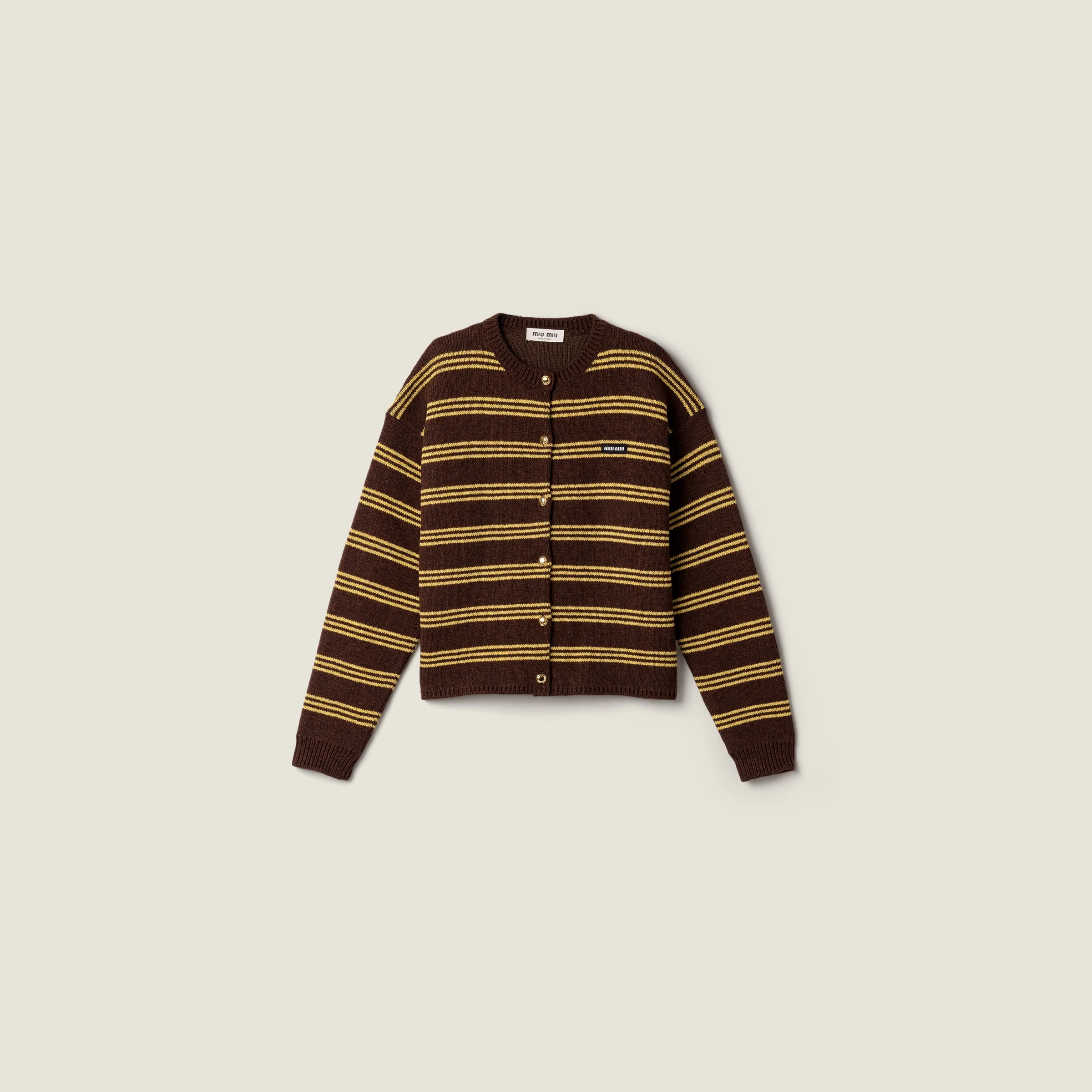 Wool and cashmere cardigan - 1