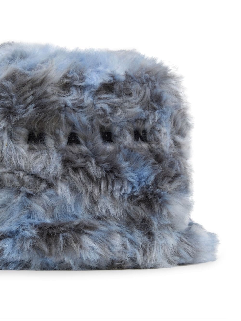 faux fur bucket hat - 3