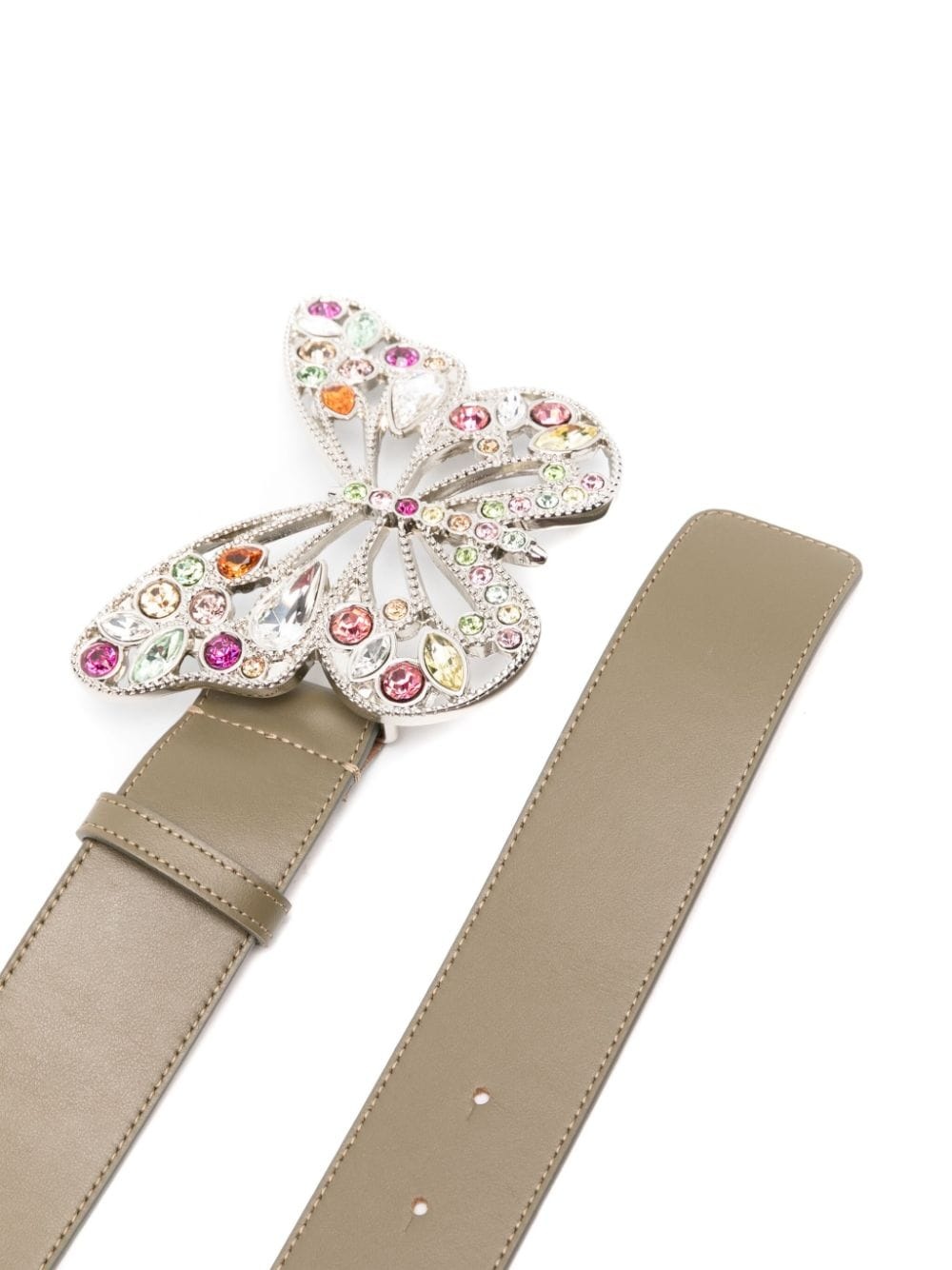 butterfly-buckle belt - 2