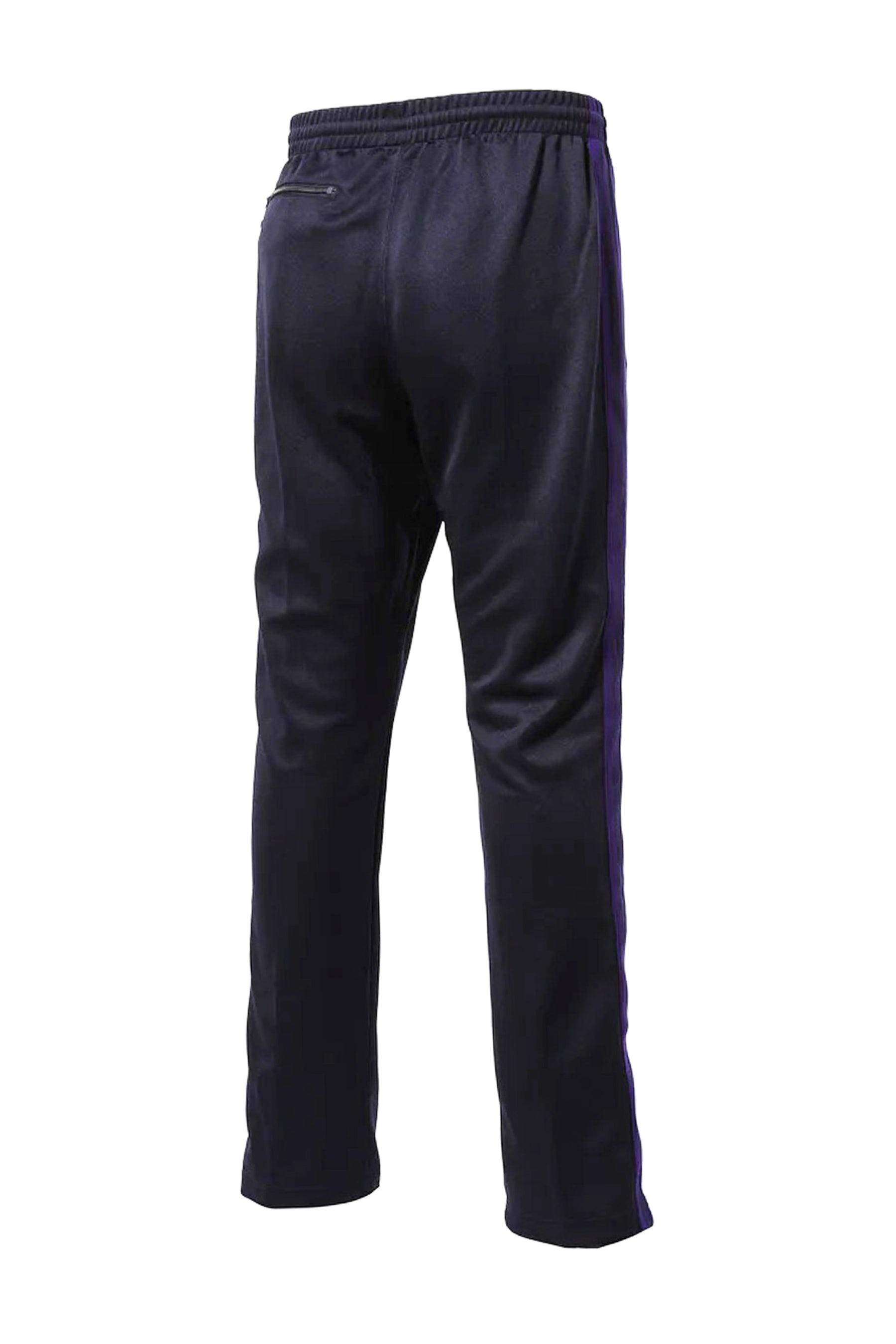 NARROW TRACK PANT - POLY SMOOTH / NVY - 2