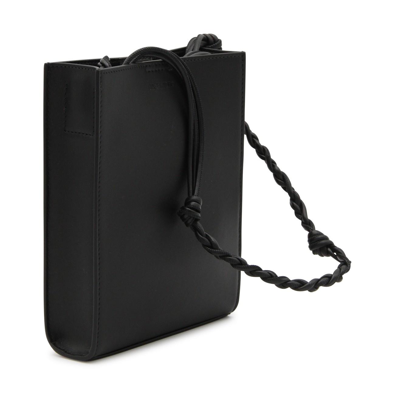 black leather tangle small crossbody bag - 3
