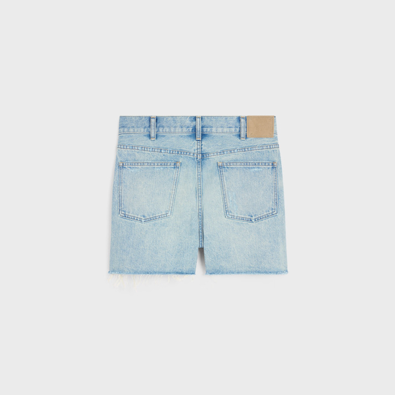 CELINE skate shorts in sweet honey wash outlook