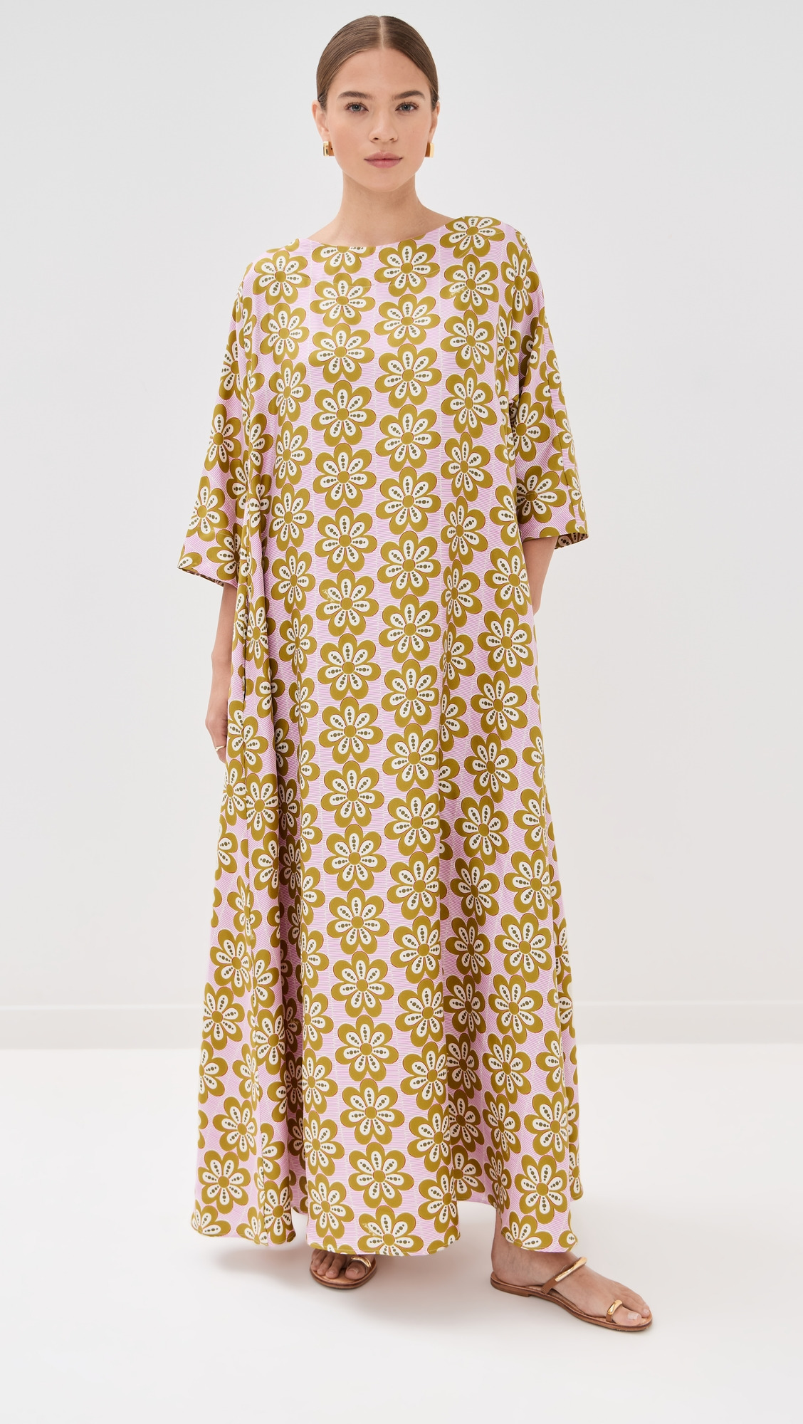 Muumuu Silk Dress - 6
