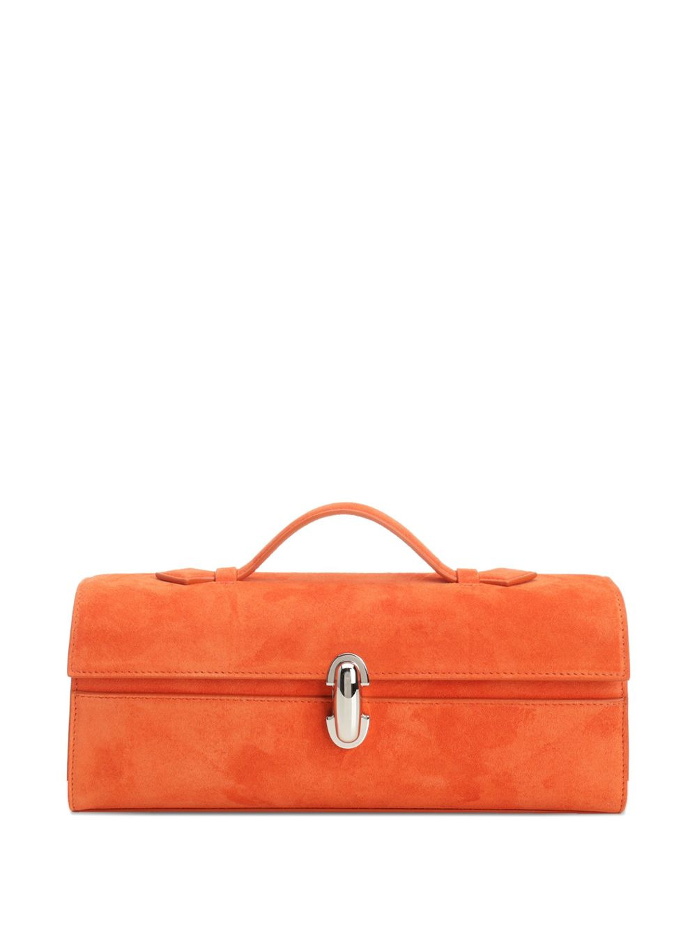 Symmetry top-handle clutch bag - 1