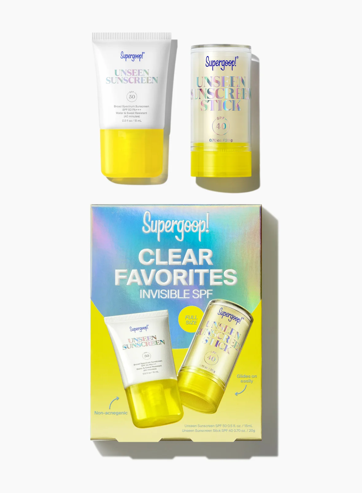 Clear Favorites Invisible SPF Kit - 1