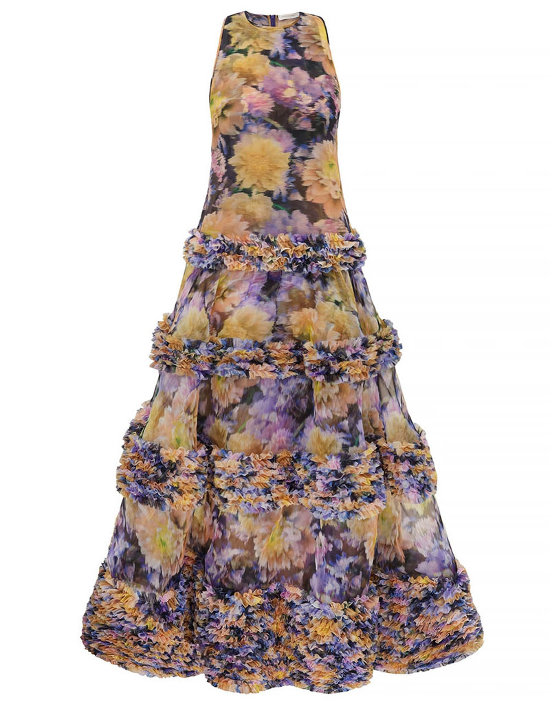 LUNA RUFFLE MAXI DRESS 1