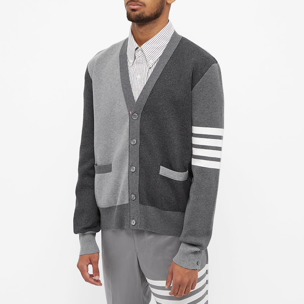 Thom Browne Milano Stitch Fun Mix Cardigan - 4