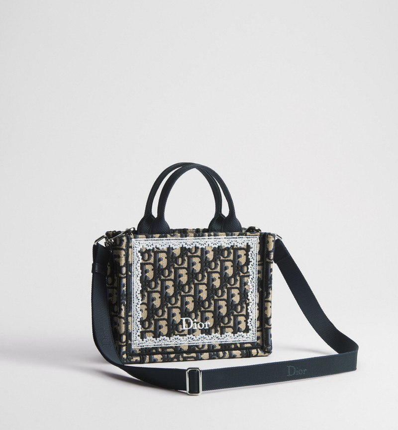 Dior Mini Dior Book Tote with Strap outlook