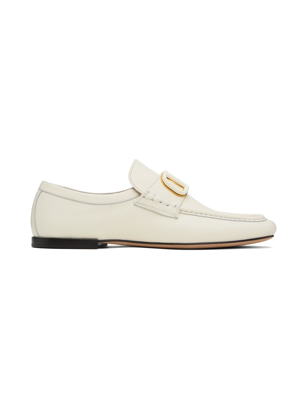White VLogo Signature Loafers - 1