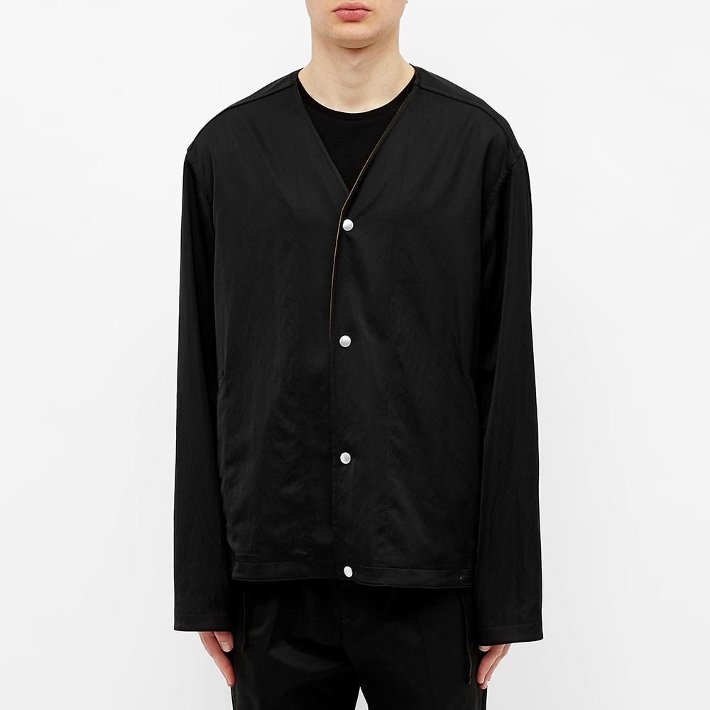 Jil Sander Nylon Satin Kimono Coach Jacket - 4