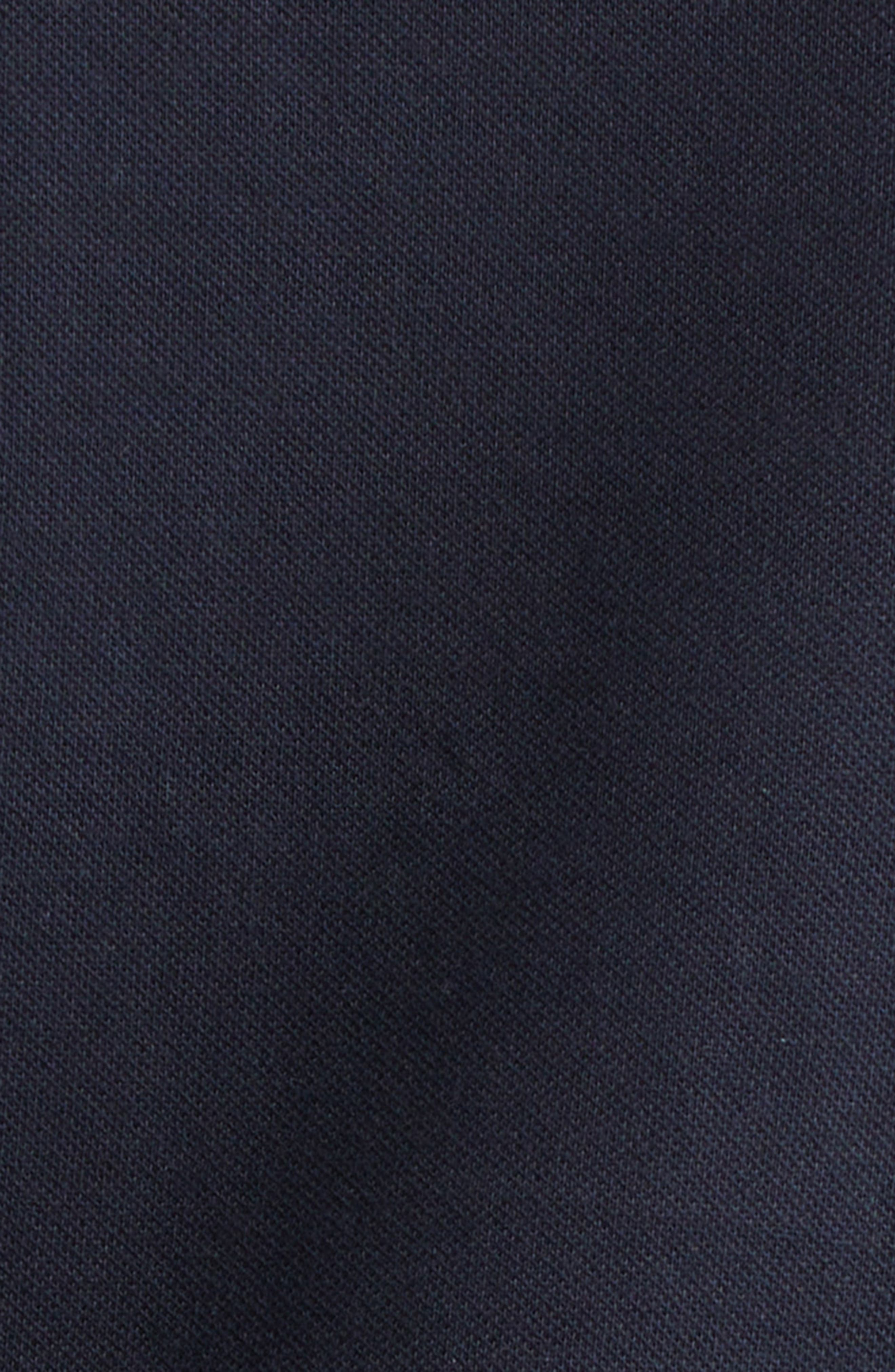 Stone Island Tipped Stretch Cotton Polo in V0020 Navy Blue at Nordstrom - 6