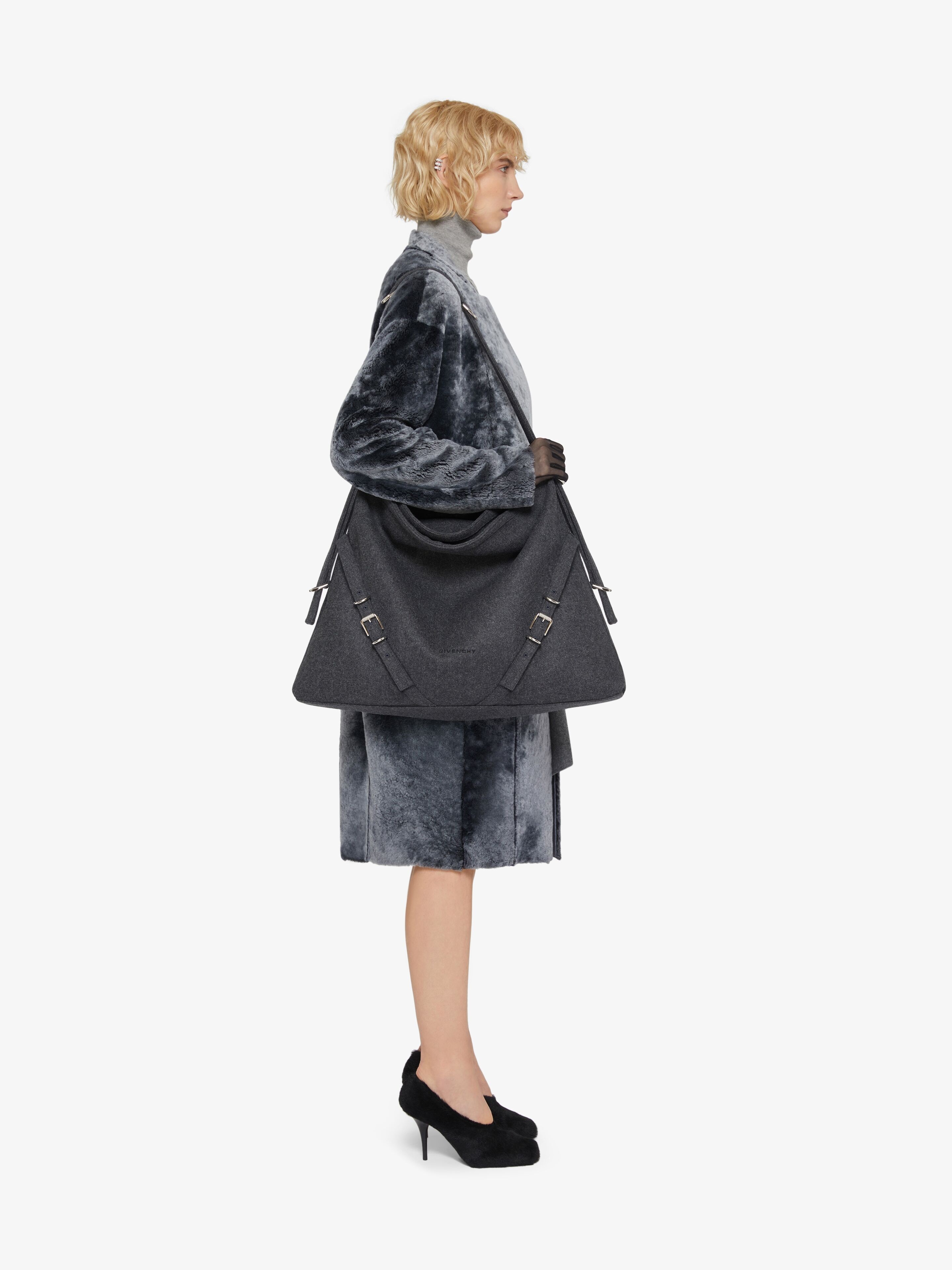 COAT IN SHEARLING - 3