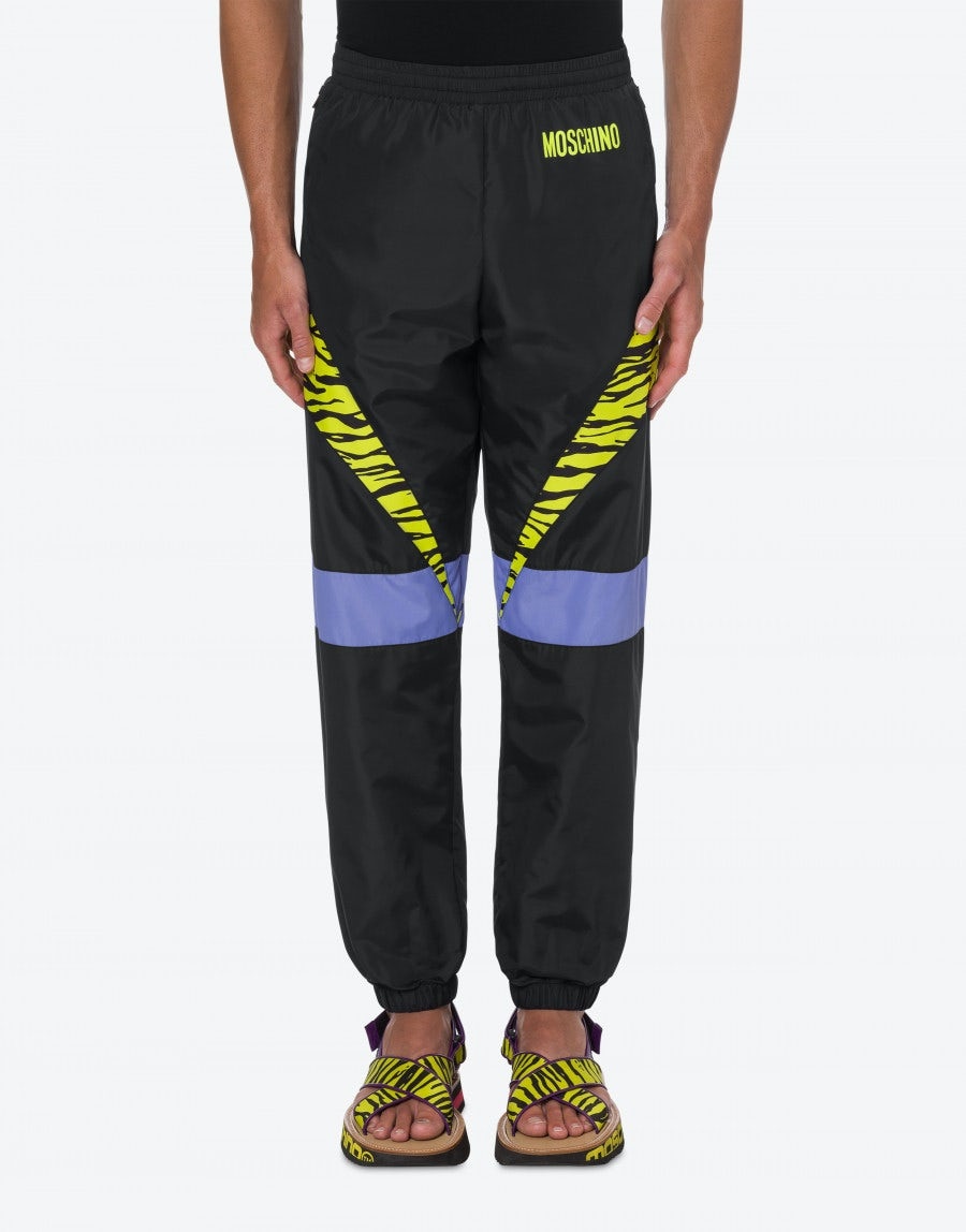 TIGER DETAILS NYLON JOGGING - 2
