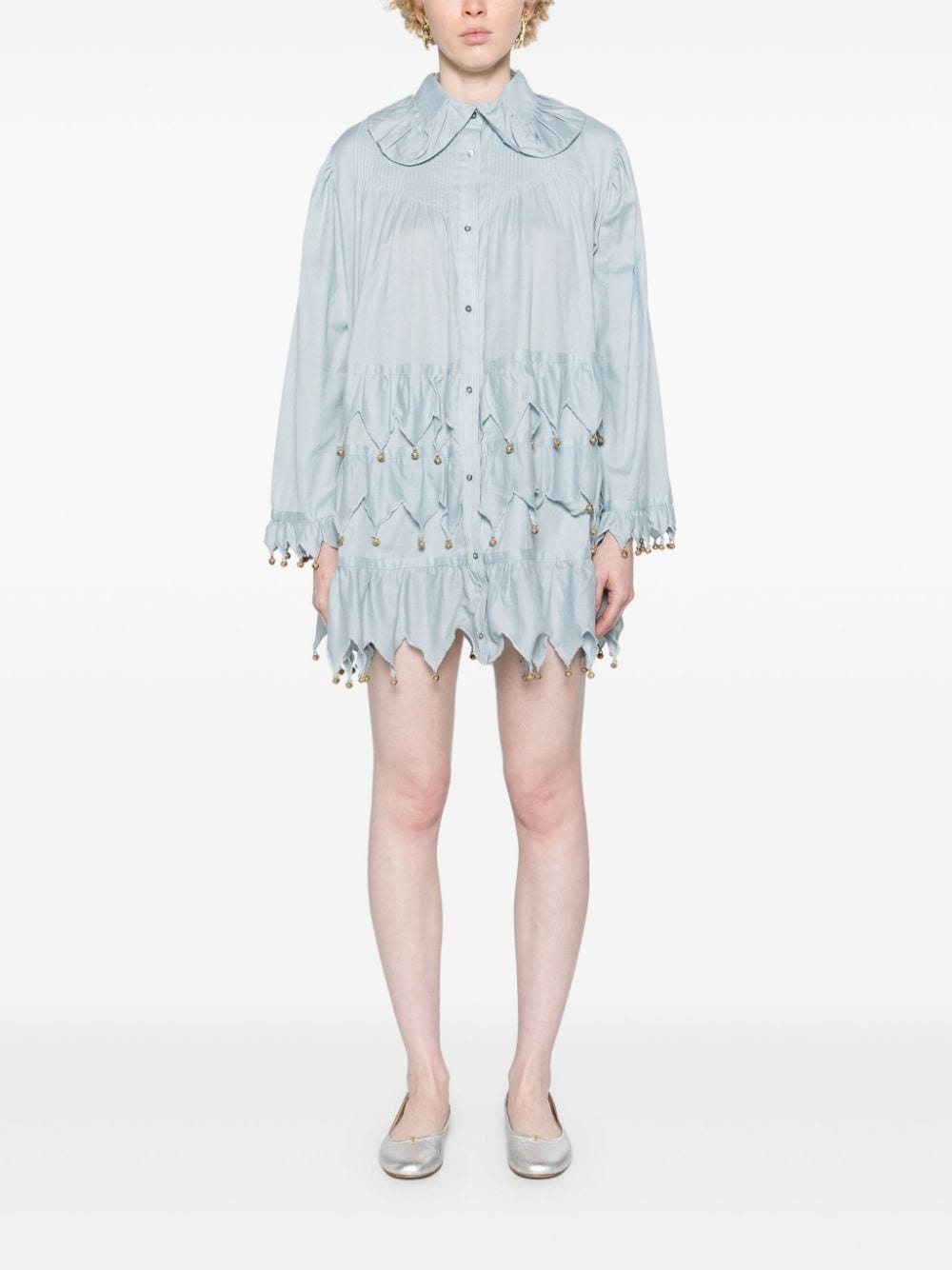 Carillon Petaluma linen minidress - 2